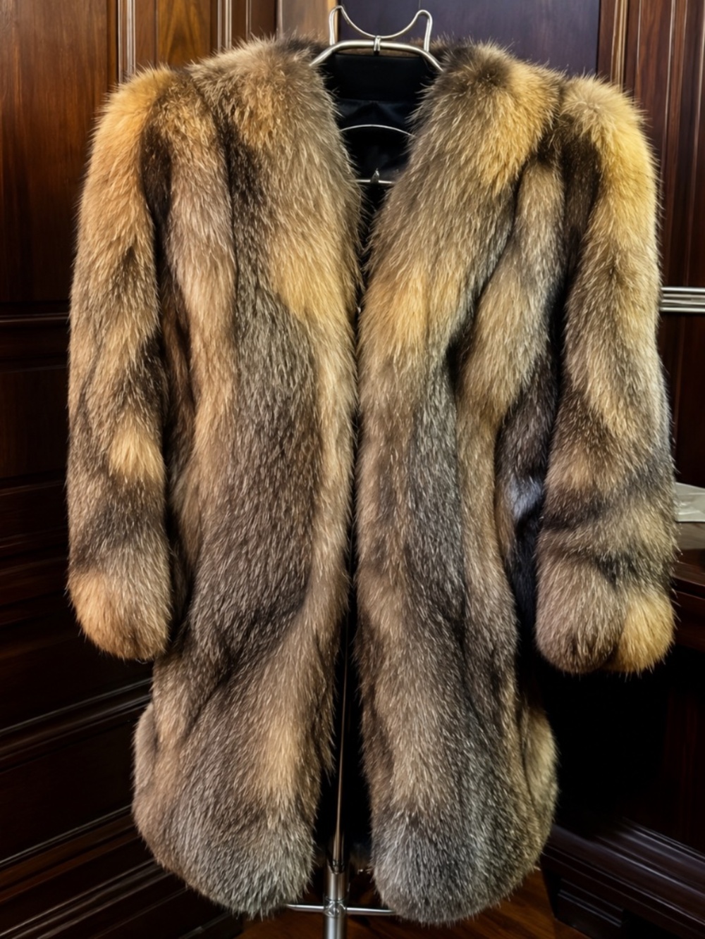 Luxurious Fox Fur Coat